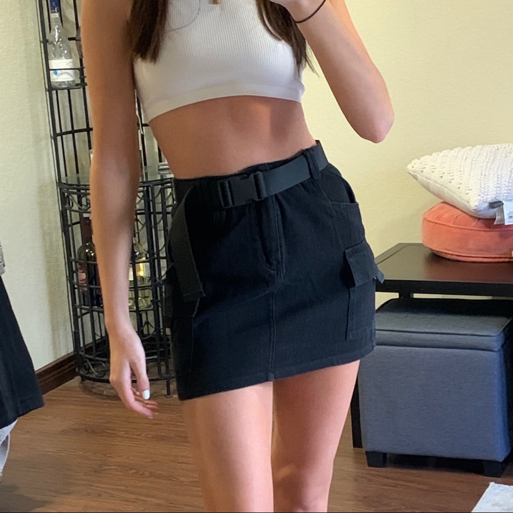 NWOT Princess Polly Cargo Mini Skirt